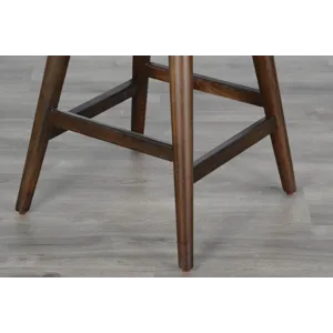 24"H Stool w/ Saddle Seat