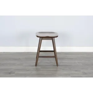 24"H Stool w/ Saddle Seat