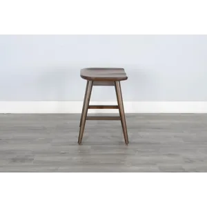 24"H Stool w/ Saddle Seat