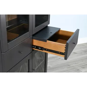 Wine Bar w/ Wine Rack