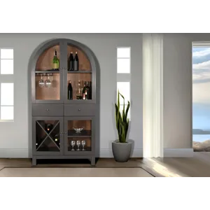 Wine Bar w/ Wine Rack