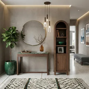Small Arch Cabinet