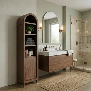 Small Arch Cabinet