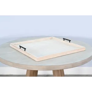 Square Tessa Ottoman Tray