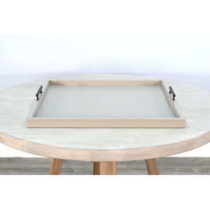 Square Tessa Ottoman Tray