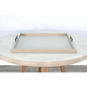 Square Tessa Ottoman Tray