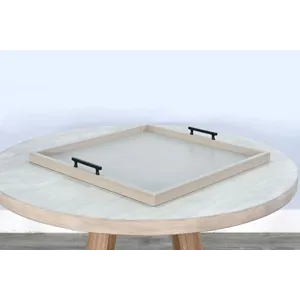 Square Tessa Ottoman Tray