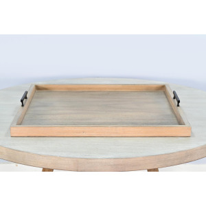 Square Tessa Ottoman Tray