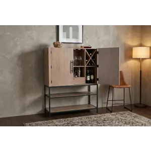 Violet Wine Bar Cabinet