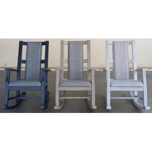 Mara Modern Rocker, Cushion Seat & Back