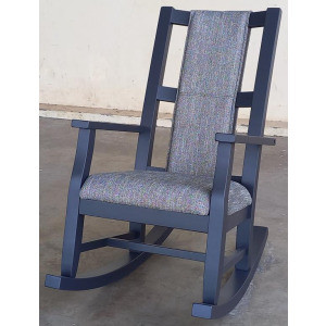 Mara Modern Rocker, Cushion Seat & Back