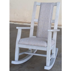 Mara Modern Rocker, Cushion Seat & Back