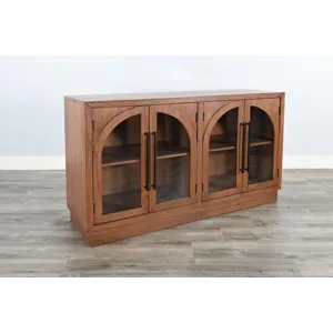 Double Arch Accent Cabinet