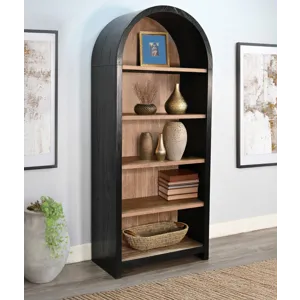 Arch Open Bookcase