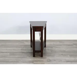 Santa Fe Chair Side Table w/ Power Strip