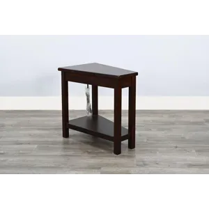 Santa Fe Chair Side Table w/ Power Strip