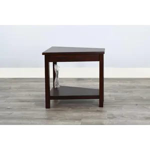 Santa Fe Chair Side Table w/ Power Strip