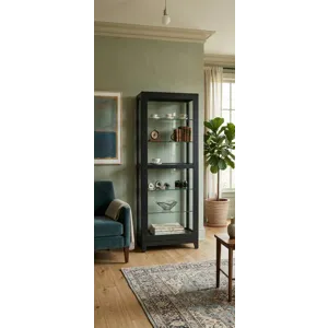 Laura Tall Cabinet w/Sliding Door