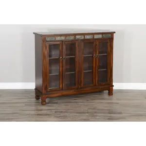 Santa Fe Bookcase w/ 4 Doors