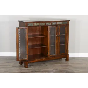 Santa Fe Bookcase w/ 4 Doors