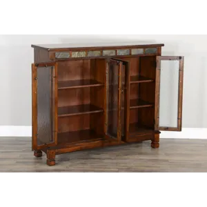 Santa Fe Bookcase w/ 4 Doors
