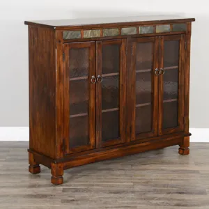 Santa Fe Bookcase w/ 4 Doors