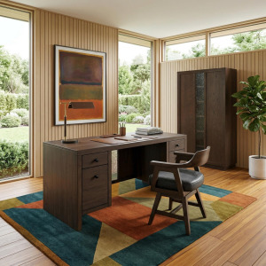 Wren Swivel Chair, Cushion Seat