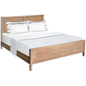 SUN 2377 QUEEN BED-Oak Grove