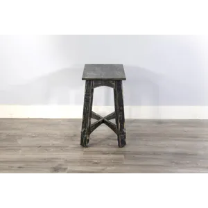 MARINA Black Sand Chair Side Table
