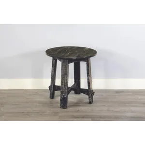 MARINA Black Sand End Table