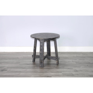 MARINA Black Sand End Table