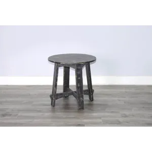 MARINA Black Sand End Table