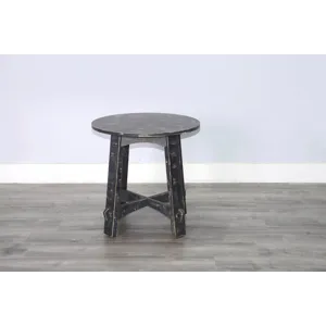 MARINA Black Sand End Table
