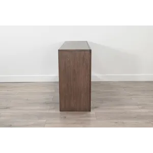 Sofa Table w/ Sliding Door