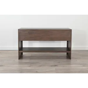 Sofa Table w/ Sliding Door