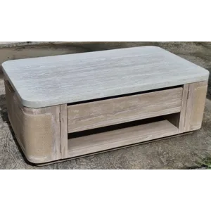 Rowan Storage Coffee Table on Casters