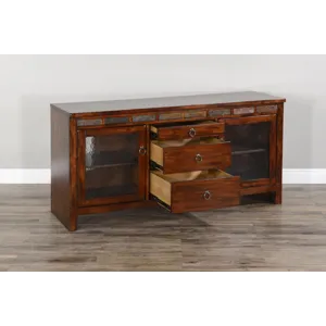 Santa Fe 60" TV Console w/ Drawers