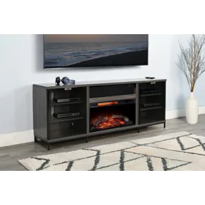 Newport Console w/Fireplace Insert Option