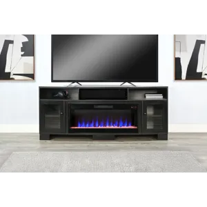 Idaho Console w/42" Fireplace Insert Option