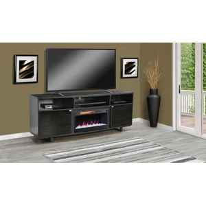 New York Console w/Fireplace Insert Option