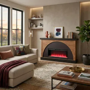 42" Log Fireplace Insert