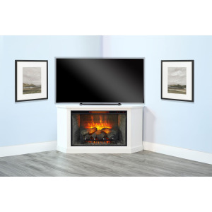Corner Media Console w/33