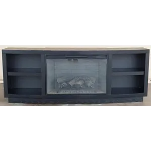 Circ Media Cabinet w/ Fireplace Insert Option