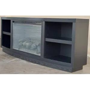 Circ Media Cabinet w/ Fireplace Insert Option