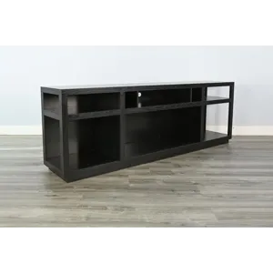 Jamie Melamine Console w/42" Fireplace Insert Option