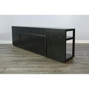 Jamie Melamine Console w/42" Fireplace Insert Option