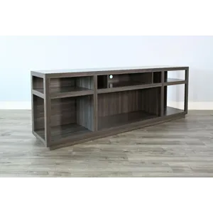 Jamie Melamine Console w/42" Fireplace Insert Option