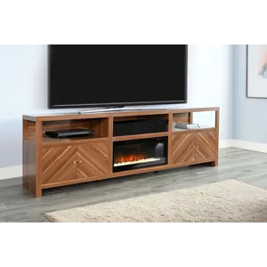 Aurora Melamine Console w/28" Fireplace Insert Option