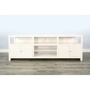 Aurora Jamie Melamine Console w/28" Fireplace Insert Option