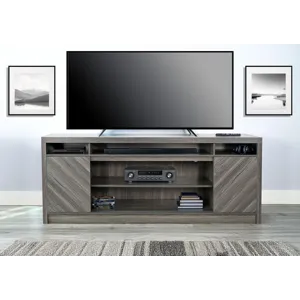 Tampa Melamin Console w/42" Fireplace Insert Option
